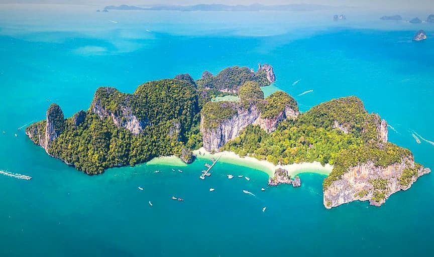 Hong island sunset tour ao nang